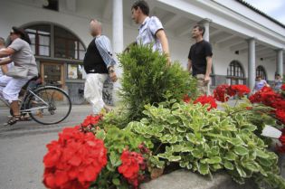 ŠTIRIDESETI DEL - Cvetlični lonček na Adamič-Lundrovem nabrežju